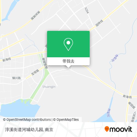 淳溪街道河城幼儿园地图