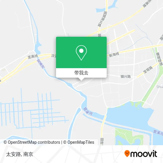 太安路地图