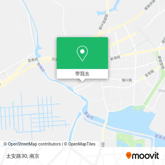 太安路30地图