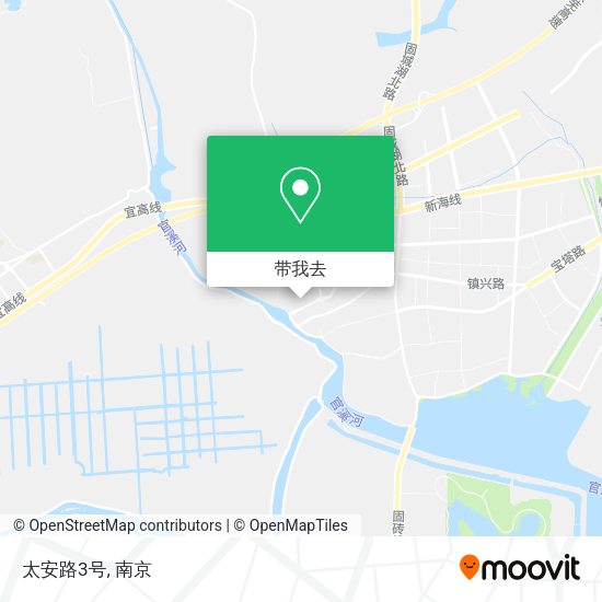 太安路3号地图