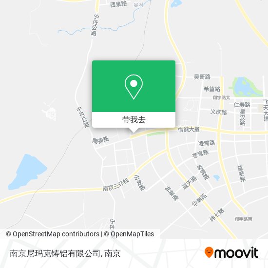 南京尼玛克铸铝有限公司地图