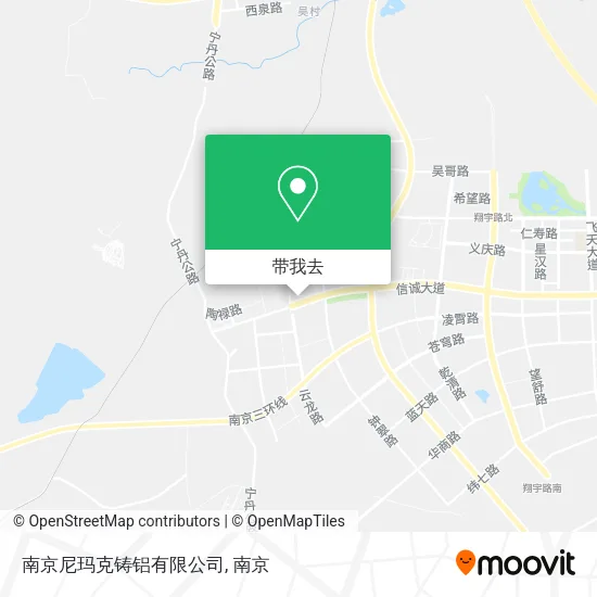 南京尼玛克铸铝有限公司地图