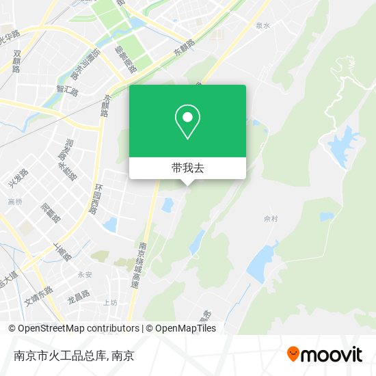 南京市火工品总库地图