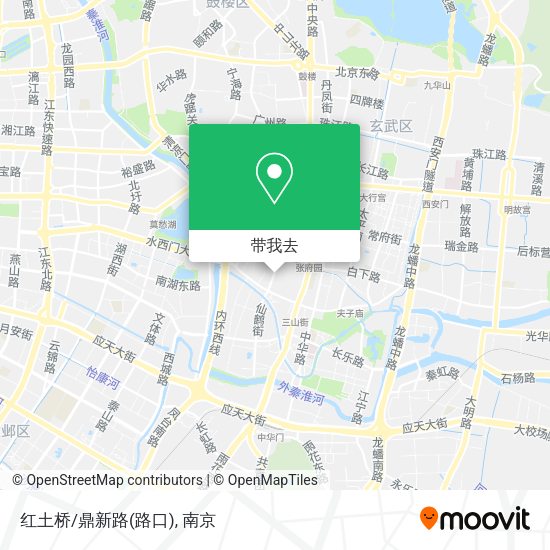 红土桥/鼎新路(路口)地图