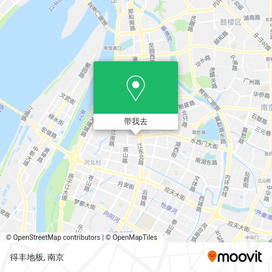 得丰地板地图