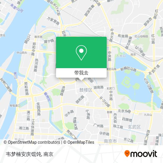 韦梦楠安庆馄饨地图