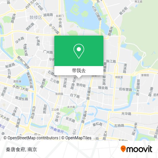 秦唐食府地图