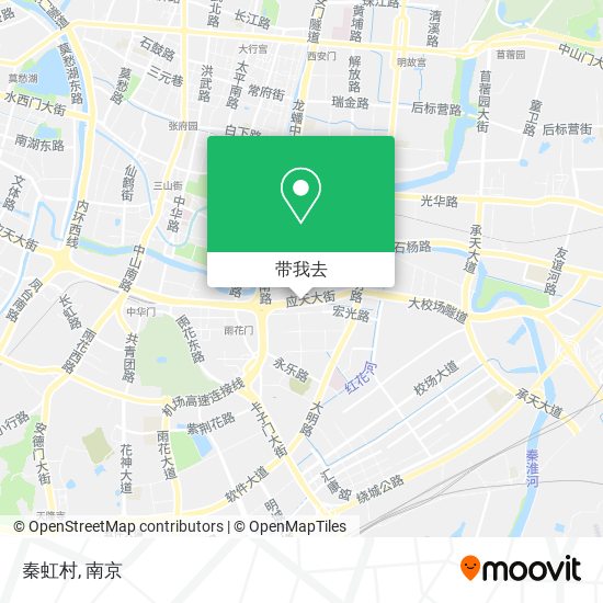 秦虹村地图