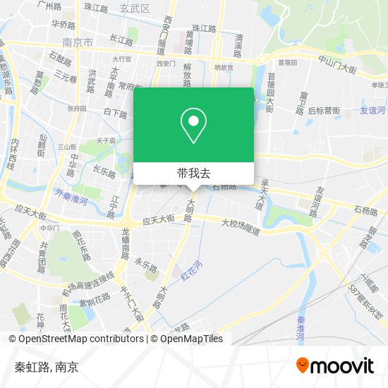 秦虹路地图