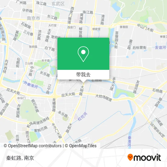 秦虹路地图