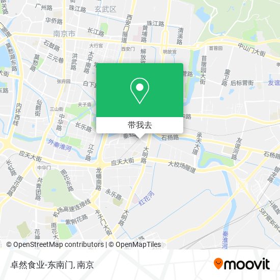 卓然食业-东南门地图