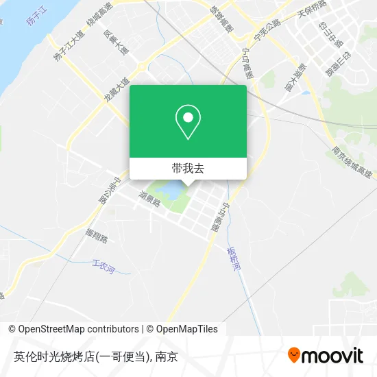 英伦时光烧烤店(一哥便当)地图