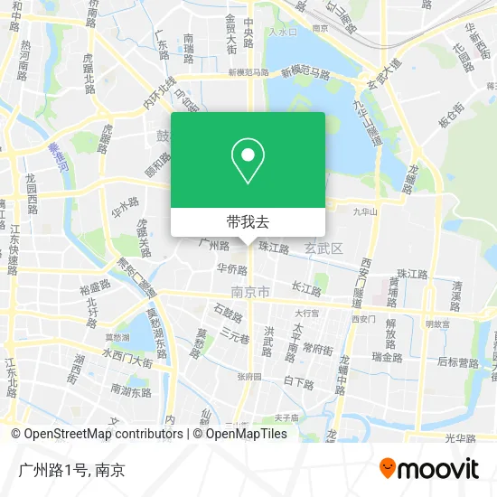 广州路1号地图