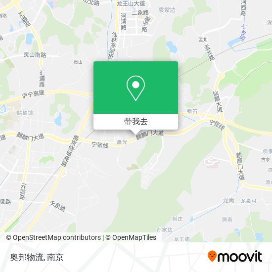 奥邦物流地图