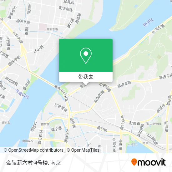金陵新六村-4号楼地图