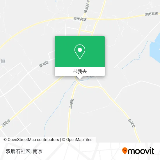 双牌石社区地图