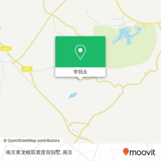 南京黄龙岘双鹿度假别墅地图