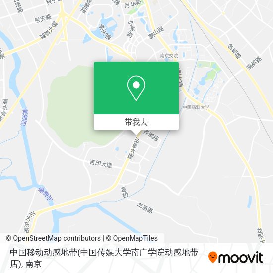 中国移动动感地带(中国传媒大学南广学院动感地带店)地图