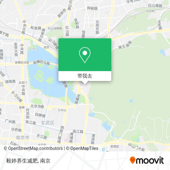 毅婷养生减肥地图