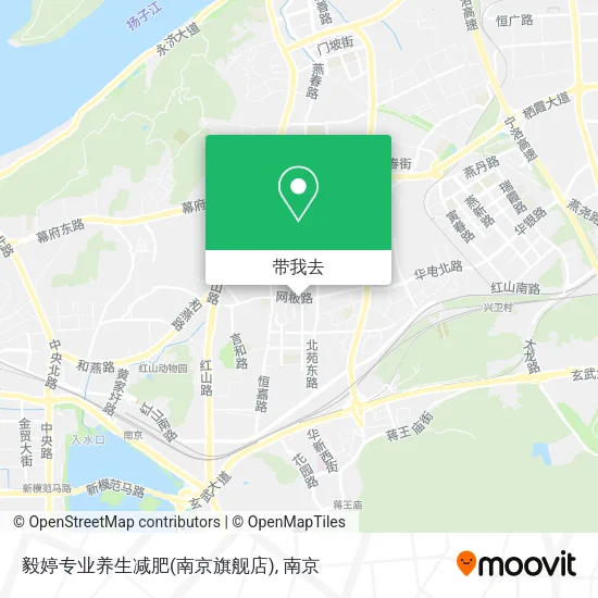 毅婷专业养生减肥(南京旗舰店)地图