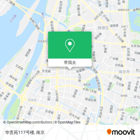 华贵苑117号楼地图