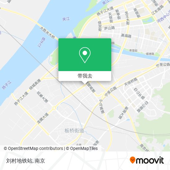 刘村地铁站地图