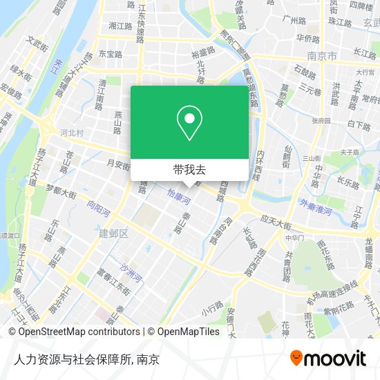 人力资源与社会保障所地图