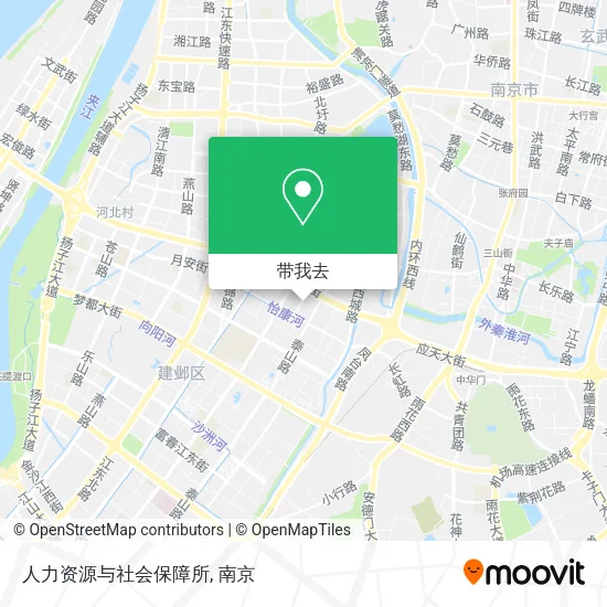 人力资源与社会保障所地图