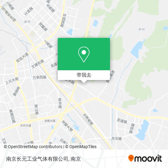 南京长元工业气体有限公司地图