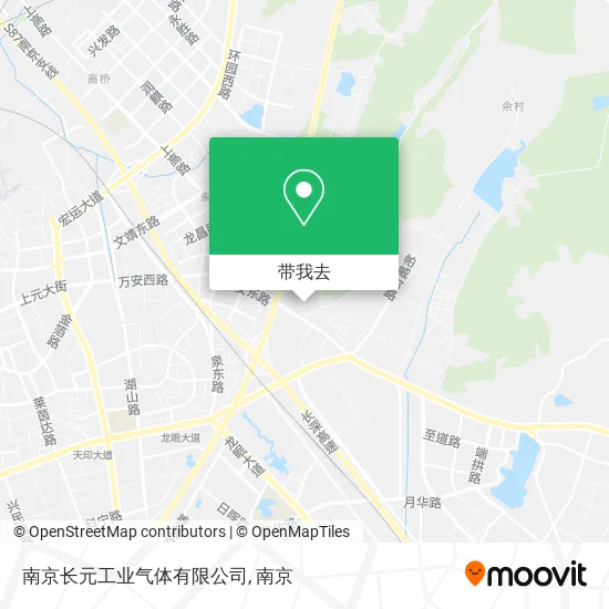 南京长元工业气体有限公司地图