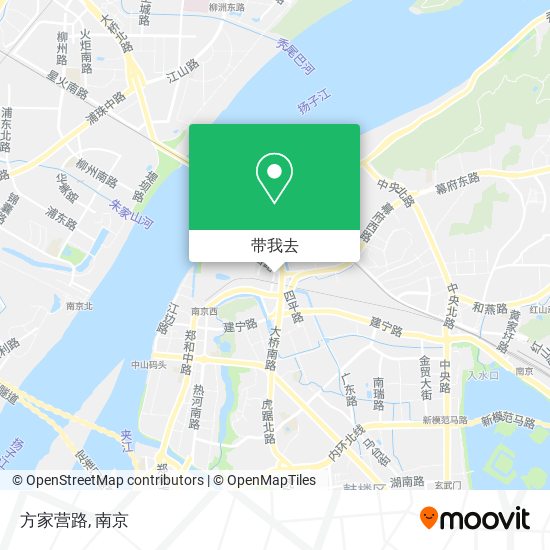 方家营路地图