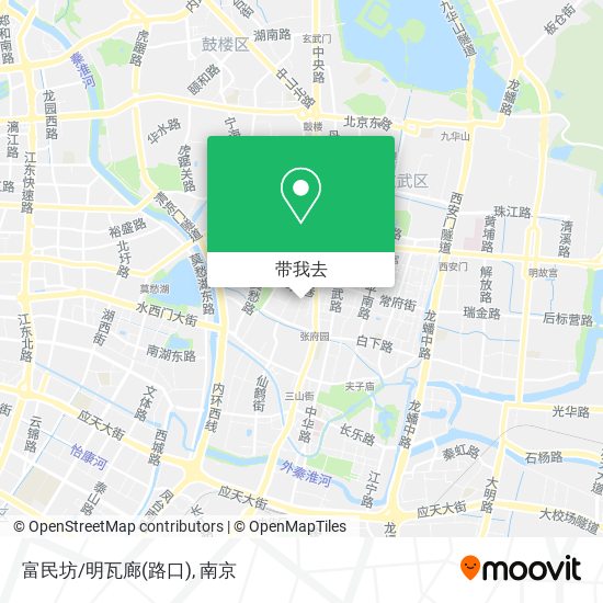 富民坊/明瓦廊(路口)地图