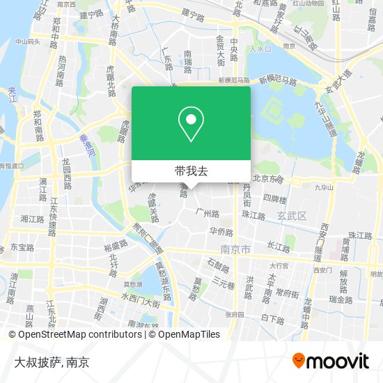 大叔披萨地图