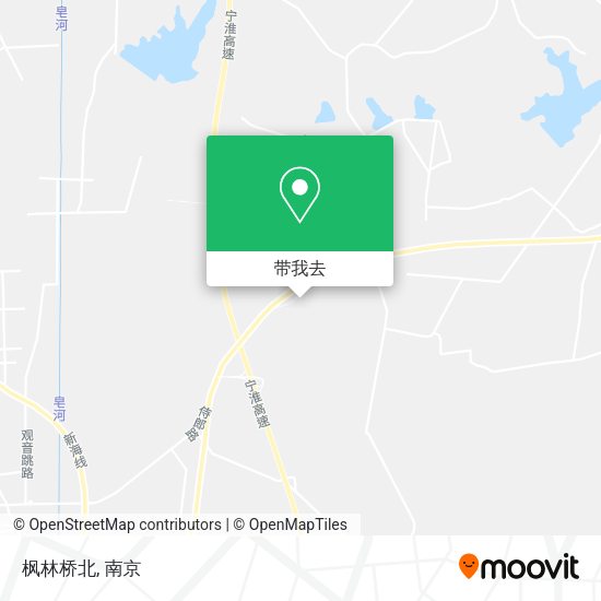 枫林桥北地图