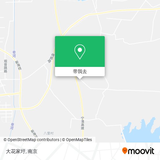 大花家圩地图