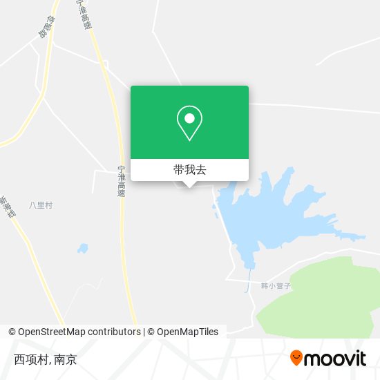 西项村地图