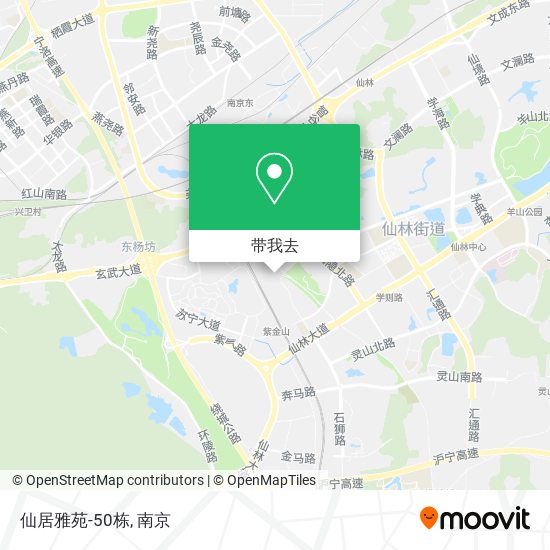 仙居雅苑-50栋地图