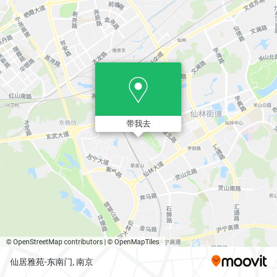 仙居雅苑-东南门地图
