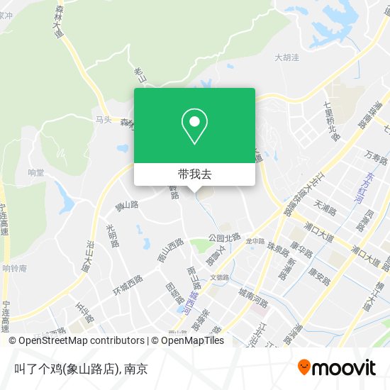 叫了个鸡(象山路店)地图