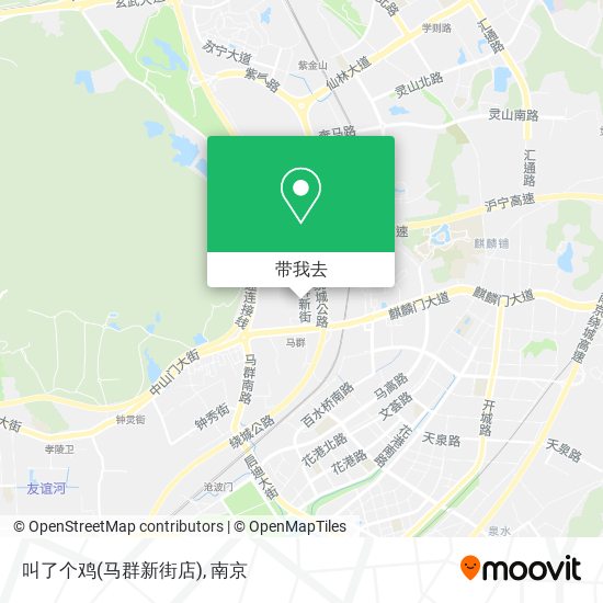 叫了个鸡(马群新街店)地图