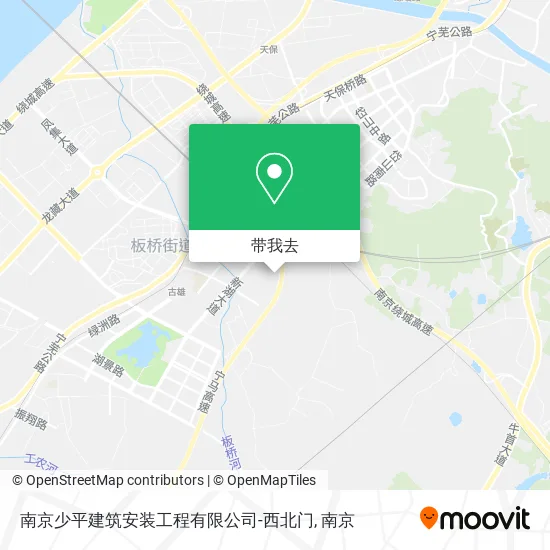 南京少平建筑安装工程有限公司-西北门地图