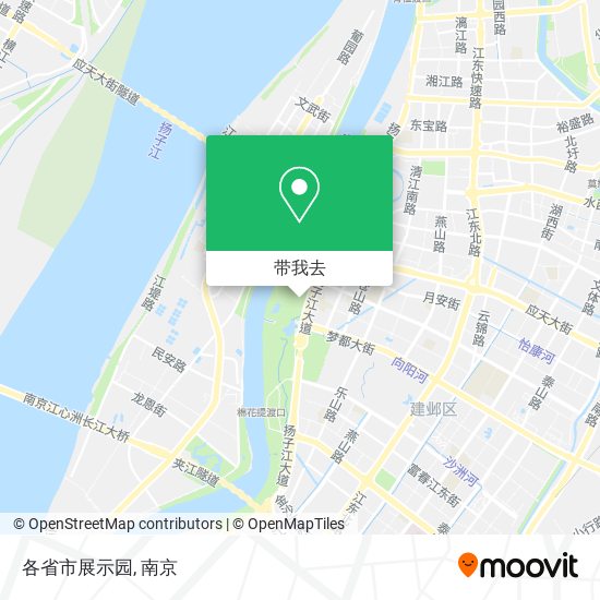 各省市展示园地图