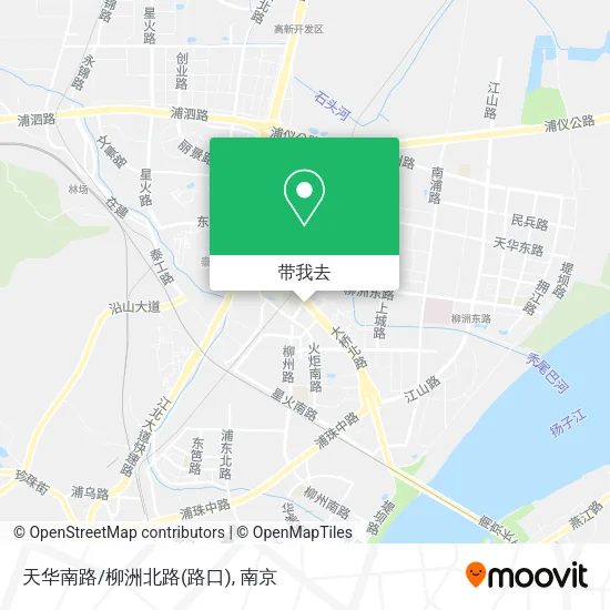 天华南路/柳洲北路(路口)地图