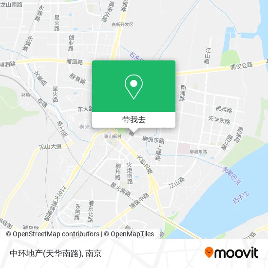 中环地产(天华南路)地图