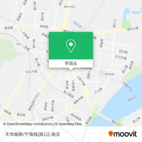 天华南路/宁海线(路口)地图