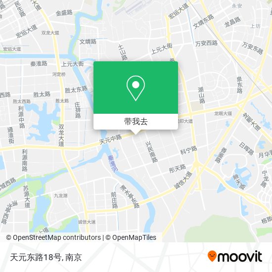 天元东路18号地图