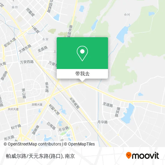 帕威尔路/天元东路(路口)地图