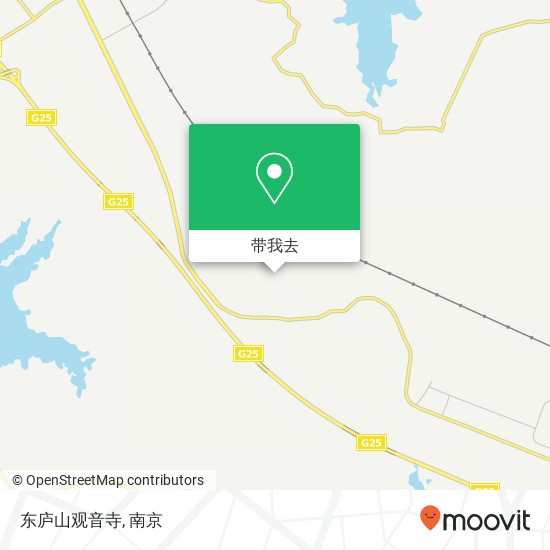 东庐山观音寺地图