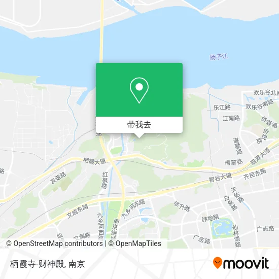 栖霞寺-财神殿地图