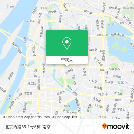 北京西路69-1号5栋地图